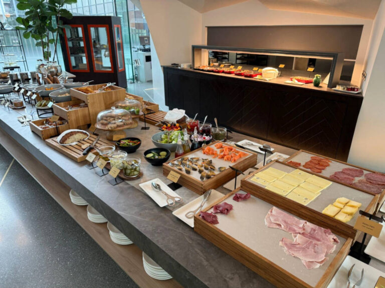 I can’t say enough good things about the breakfast spread!