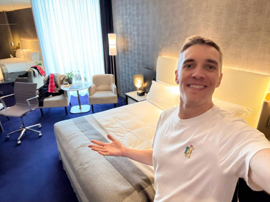 I found the room extremely comfortable