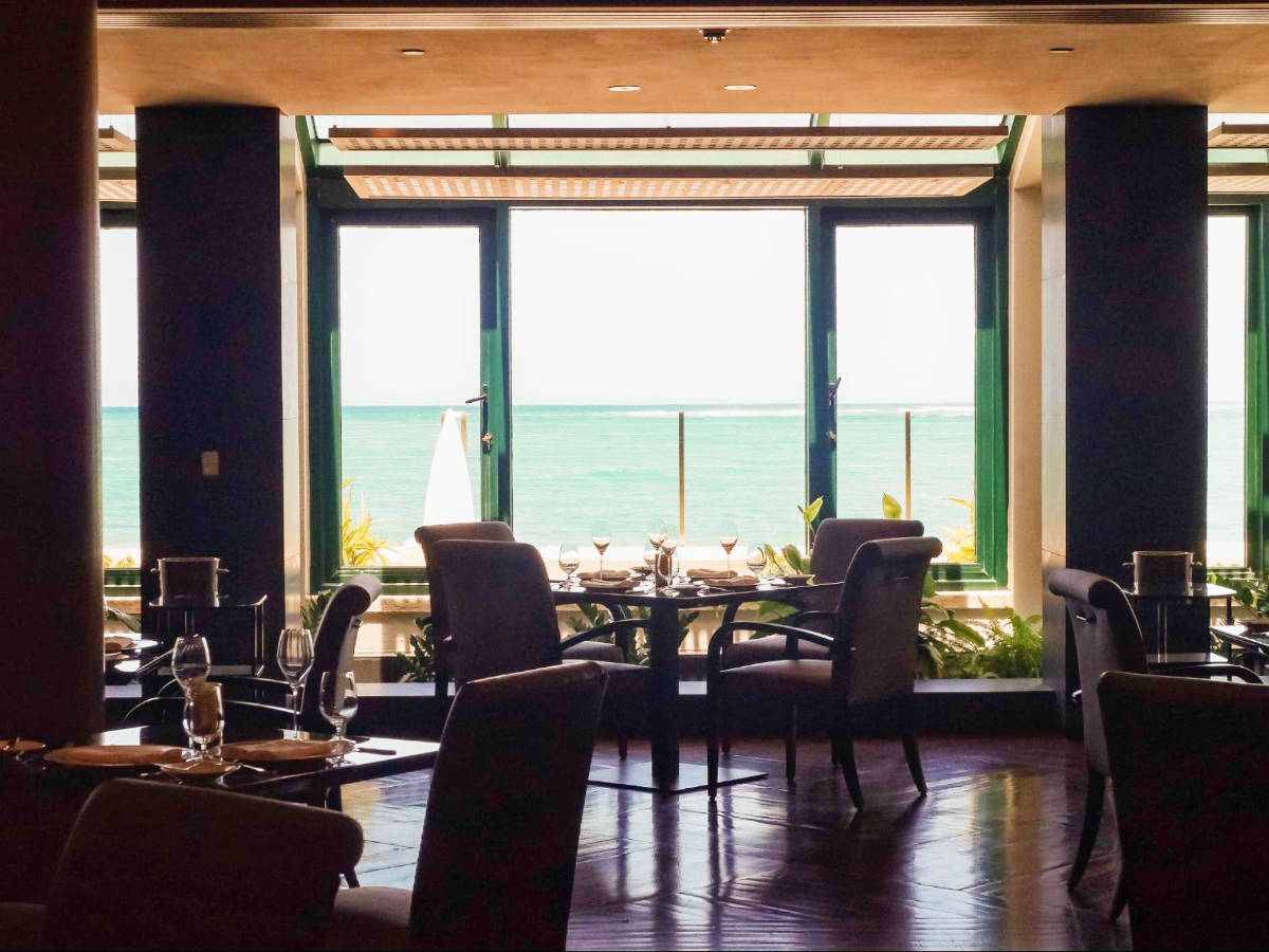 View from the inside of 1919 Restaurant