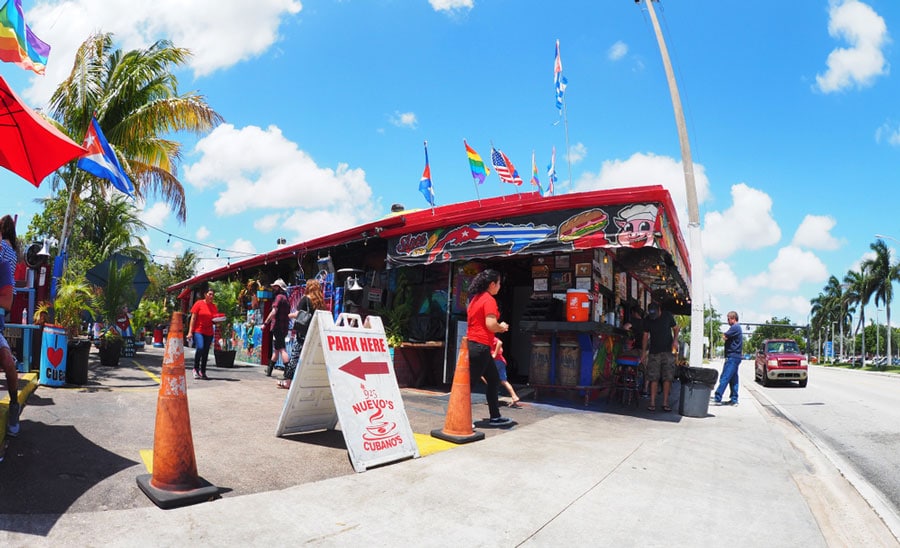 The 954 Nuevo’s Cubanos view from the outside