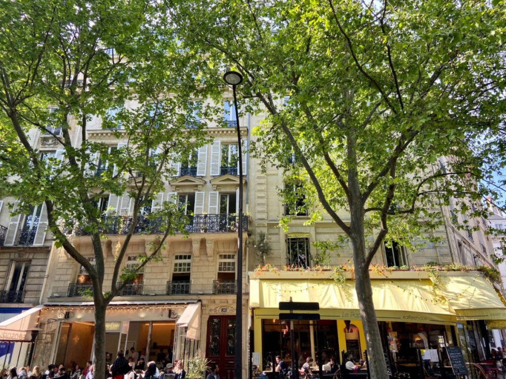 View of buildings at the 9th Arrondissement in Paris