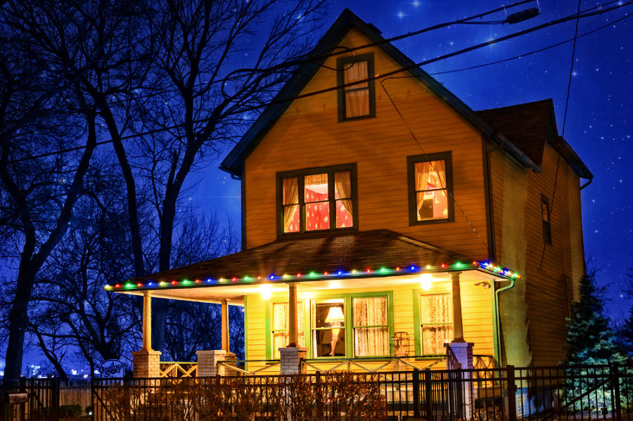 The house at the "A Christmas Story"