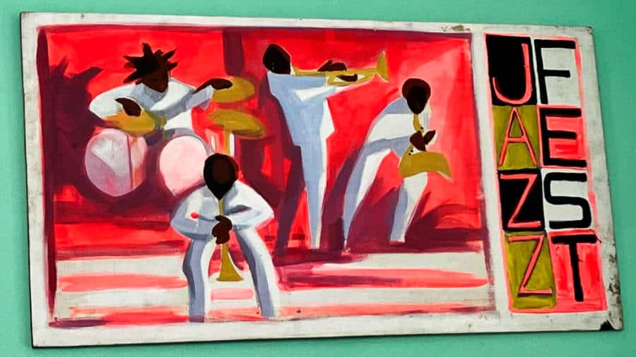 A Jazz Fest inspired painting