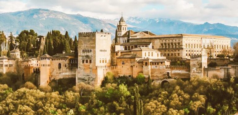 Panoramic view of the Alhambra Palace