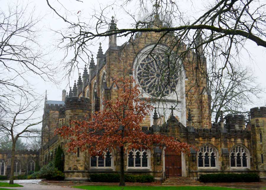 The All Saints Chapel from the outside
