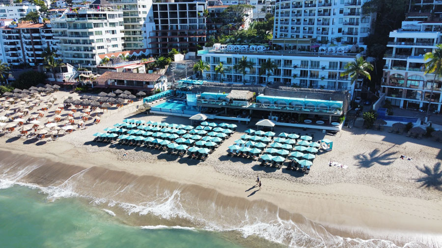 Aerial view of Almar in Puerto Vallarta