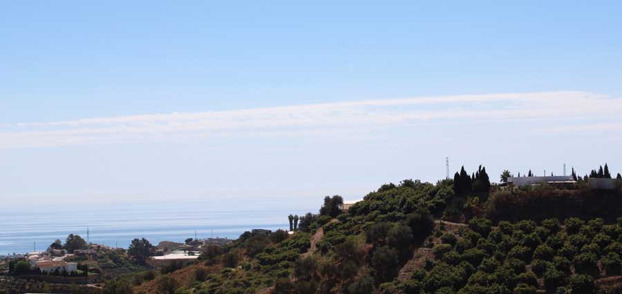 Scenic view during a road trip in Andalusia