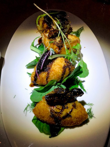 A plate of Appetizer at Alux
