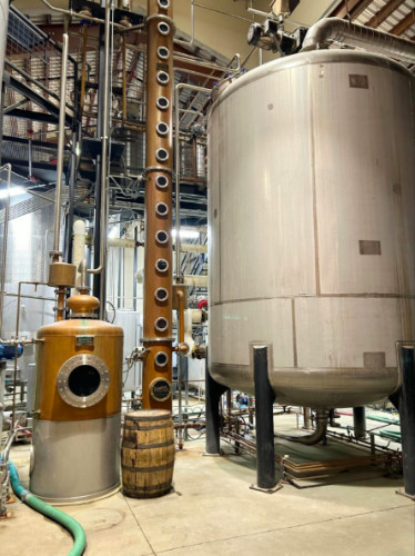 View inside the Breckenridge Distillery