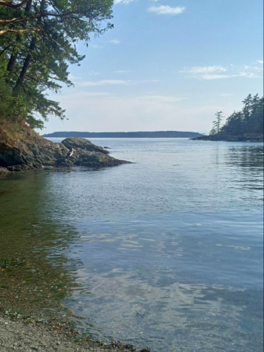 The view at Grandma’s Bay