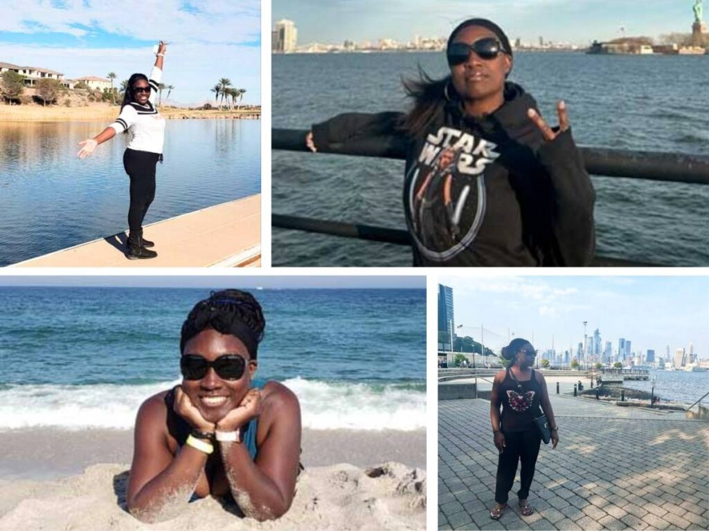 A photo collage of Atlantic City writer