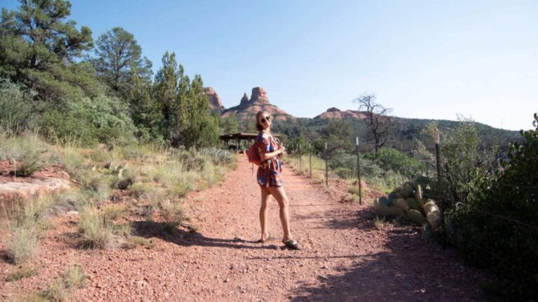 The author, Ashleigh Bandimere during her hike in Yavapai Vista Trail