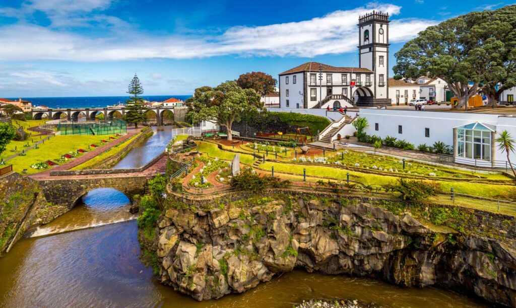 Panoramic view of Azores