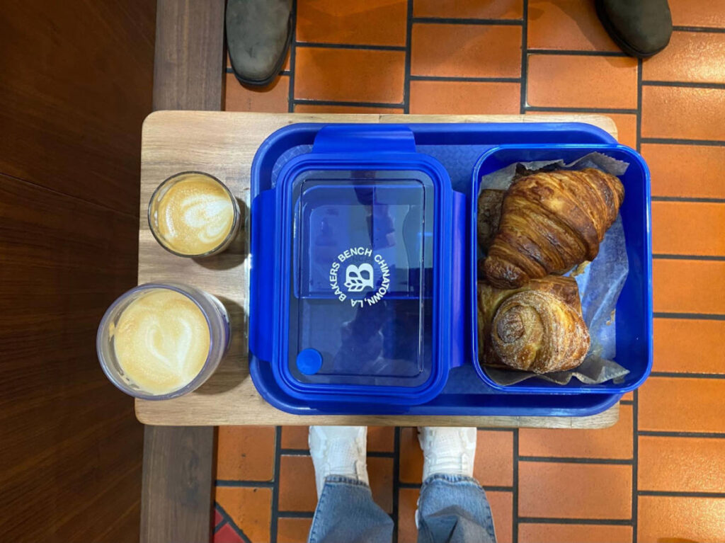 A morning sweets served in Baker's Bench Chinatown
