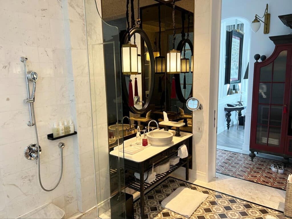 View from the inside of the bathroom