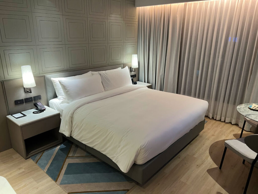 View of the Bedroom at Courtyard Sukhumvit 20