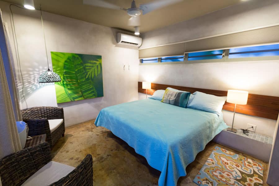 View from the bedroom in Casa de Amistad