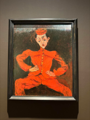 The Bellboy painting by Chaïm Soutine