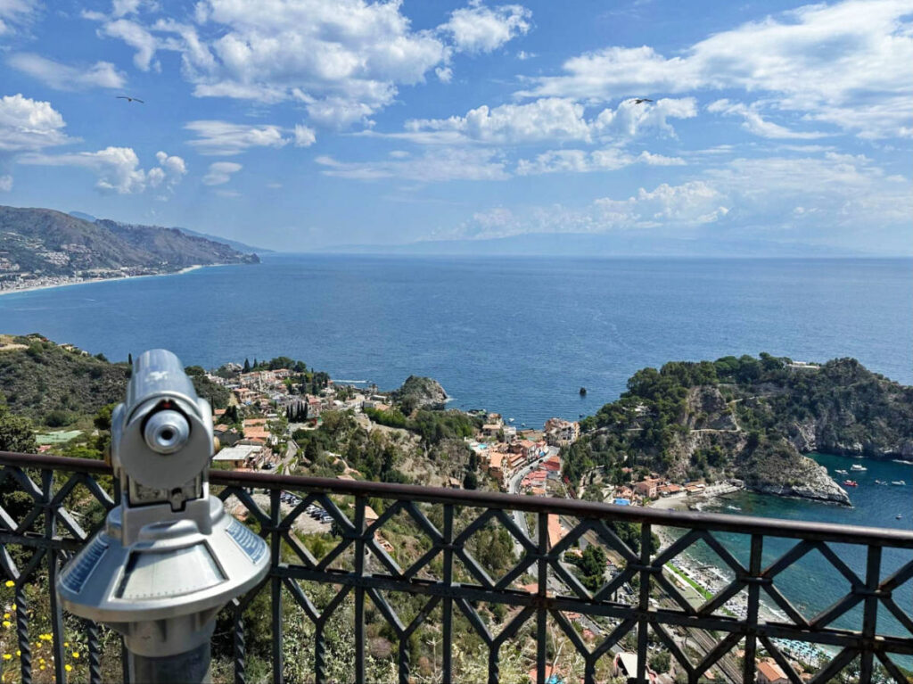 Overlooking view at Belvedere di Via Pirandello