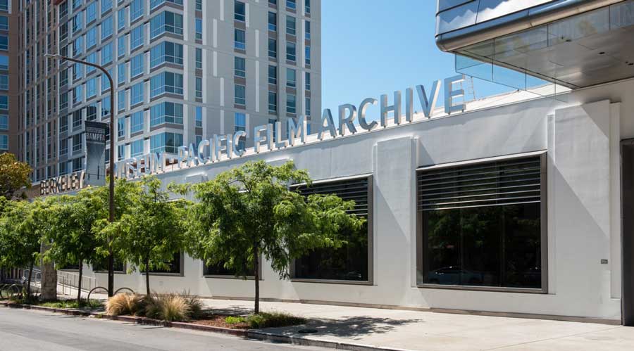The Berkeley Art Museum and Pacific Film Archive from the outside