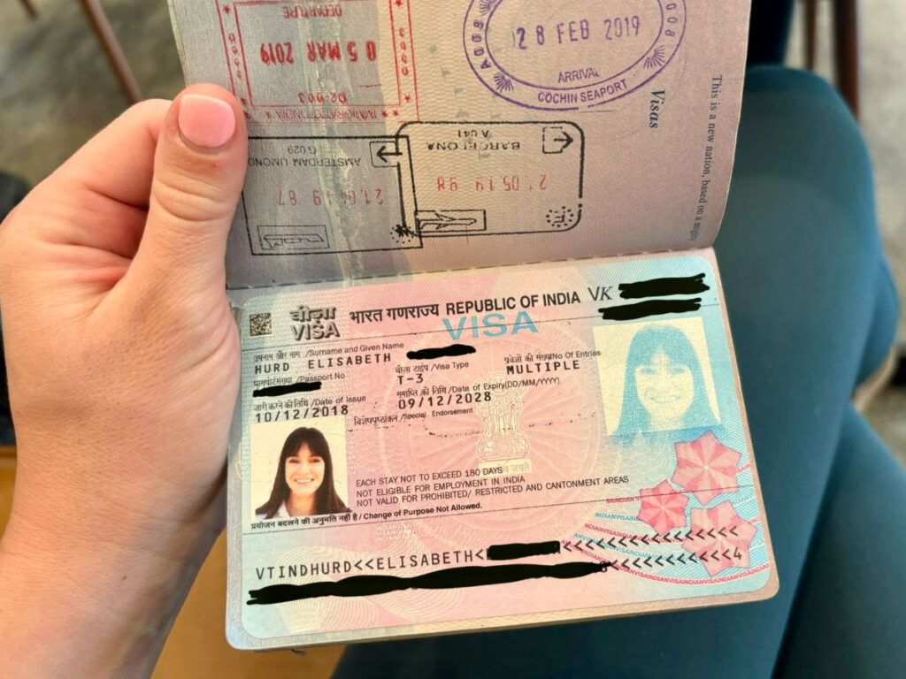 Betty's Indian Visa