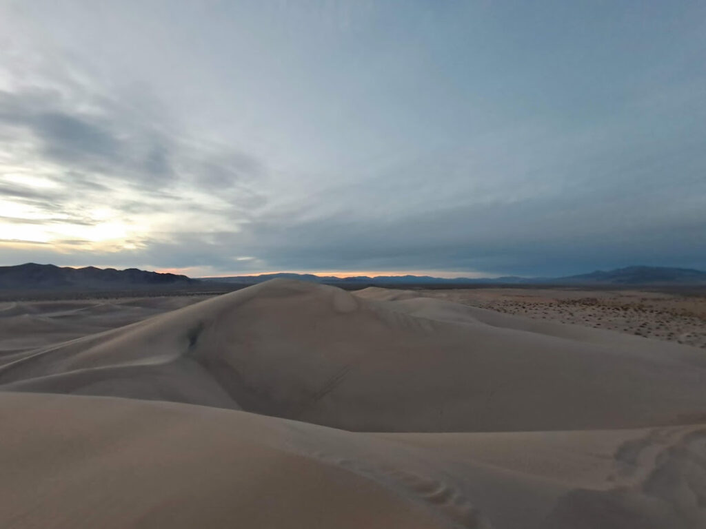 View of the Big Dune in Nevada