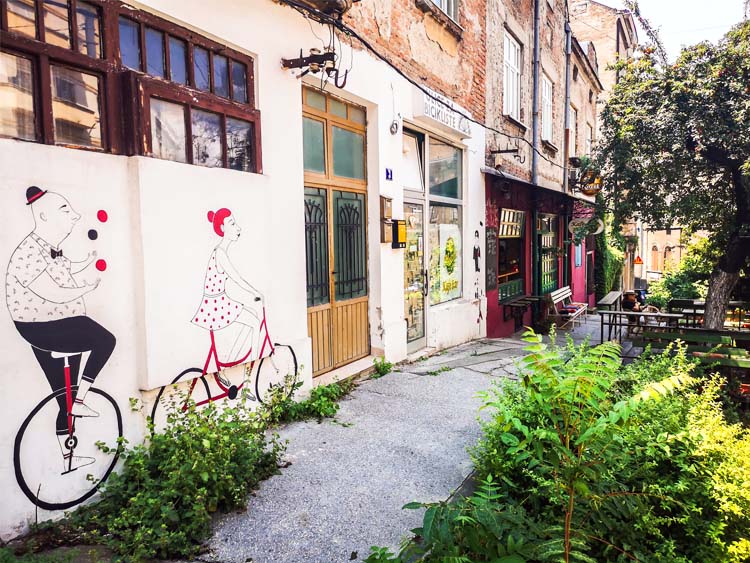 Bike Murals on Savamala District