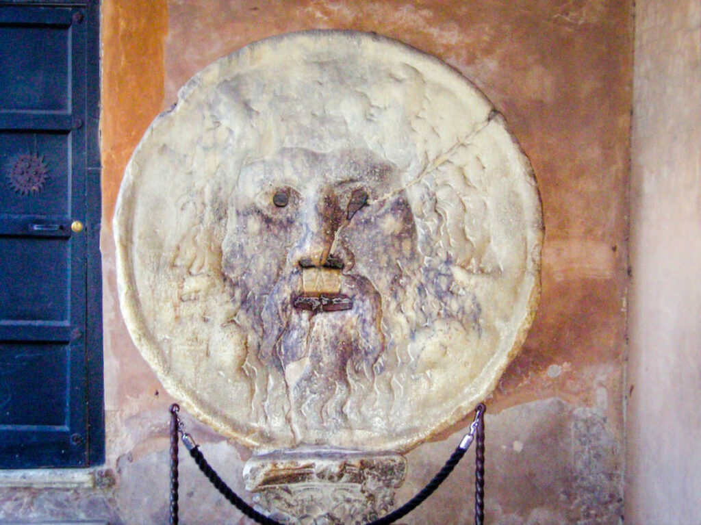View of the Bocca della Verità