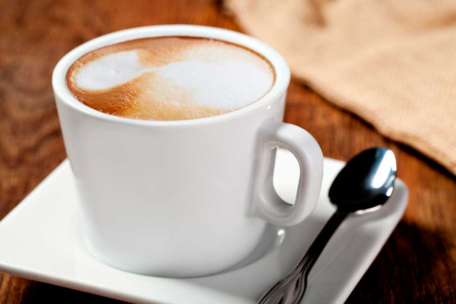 A cup of coffee from Bongo Java