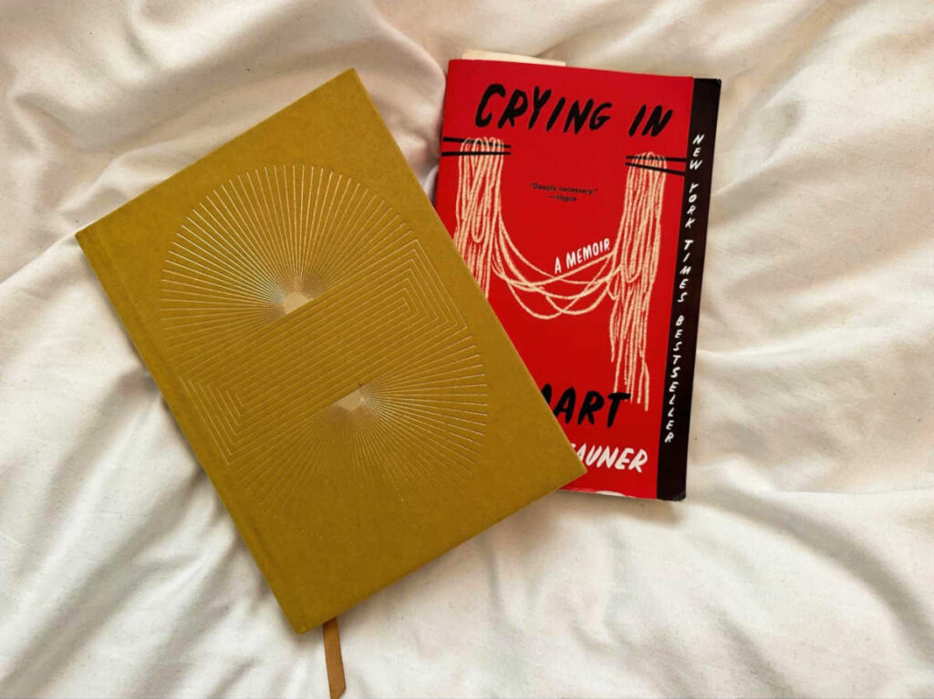 A book and a journal
