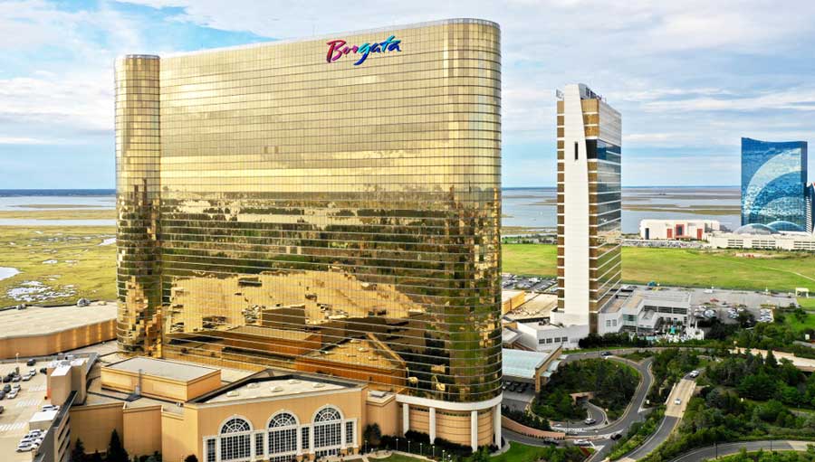 View of the Borgata Hotel building