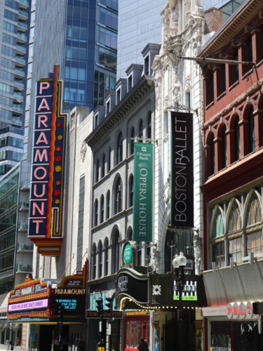 Boston Ballet and Refurbished Theatre District Buildings