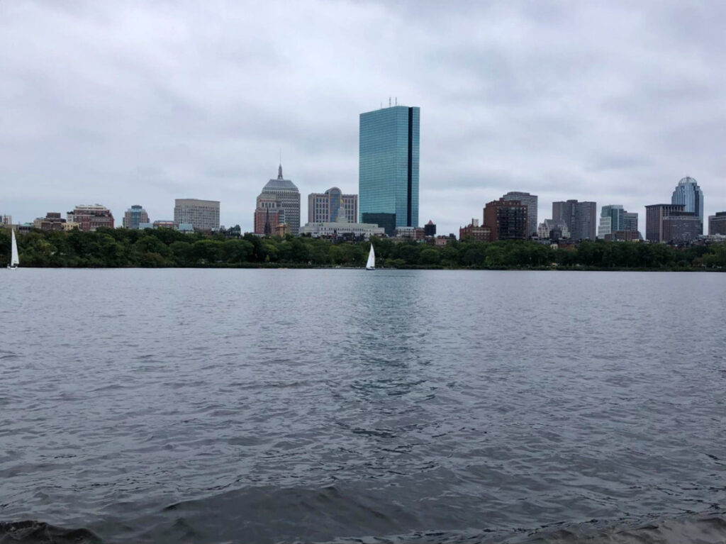 Views of Boston from the Charles River during a Boston Duck Tour