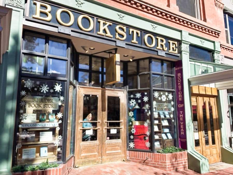 Façade of the Boulder Book Store