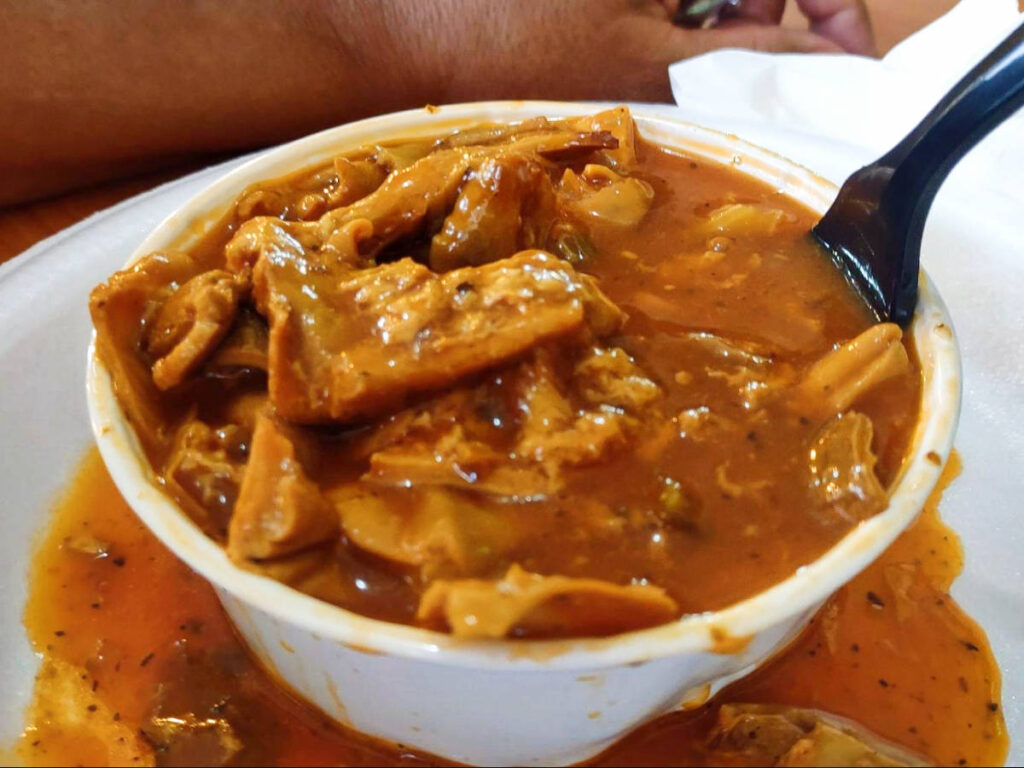 Closeup look of the Cuajito dish in a bowl