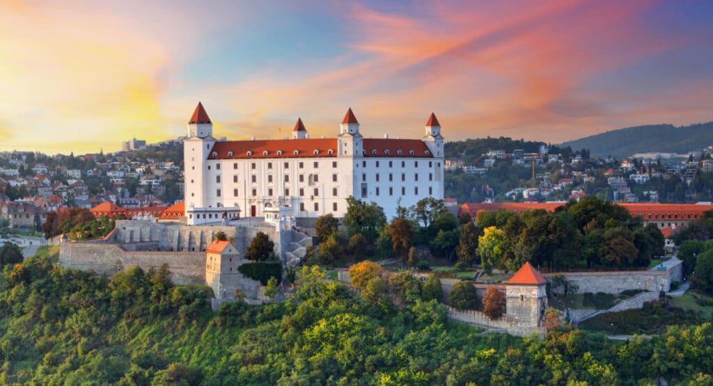 Bratislava Castle in Slovakia