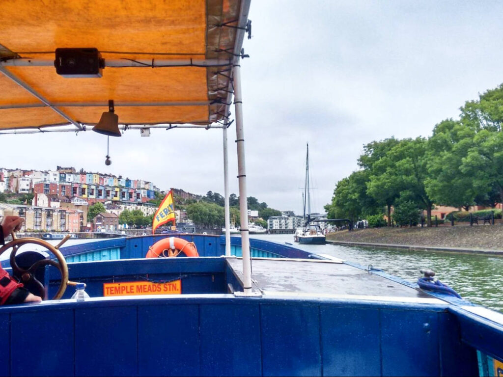 Scenic view from the Bristol Ferry