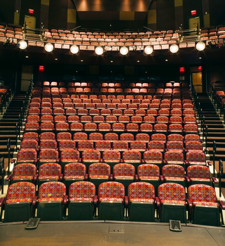 View inside the iconic theatre in Florida