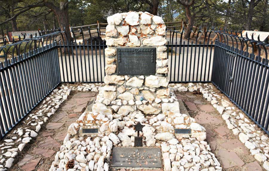 The tomb of Buffalo Bill in Lookout Mountain Park