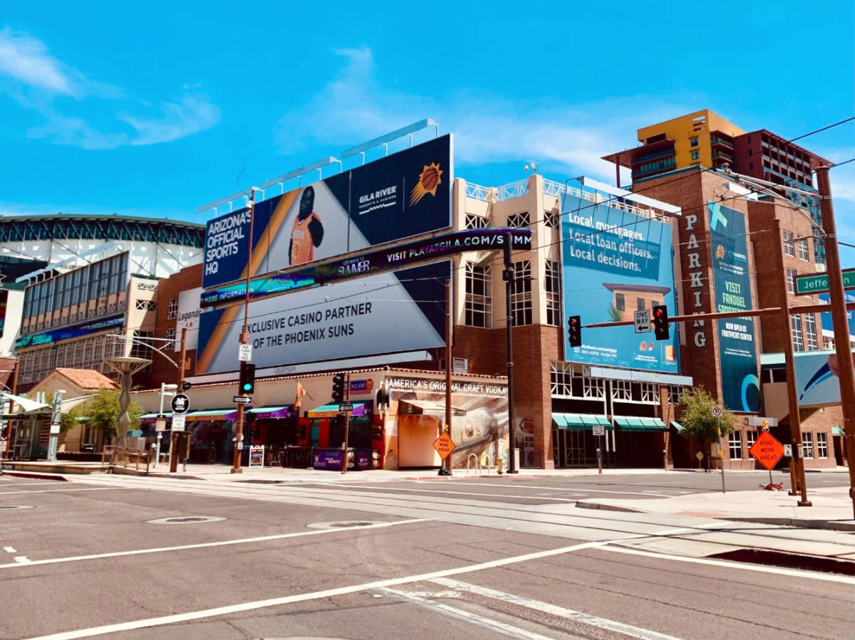 View of buildings in Downtown Phoenix