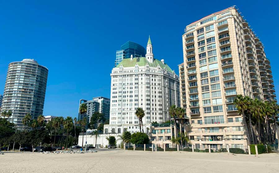 View of building in Long Beach area