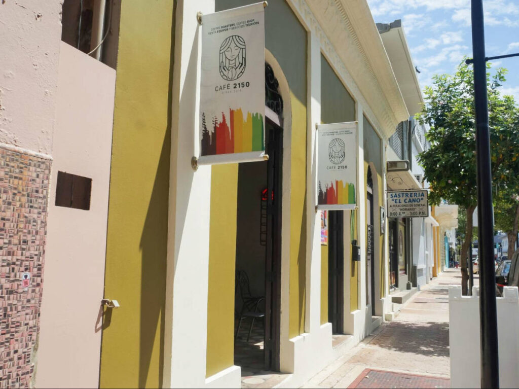 Exterior view of the Cafe 2150