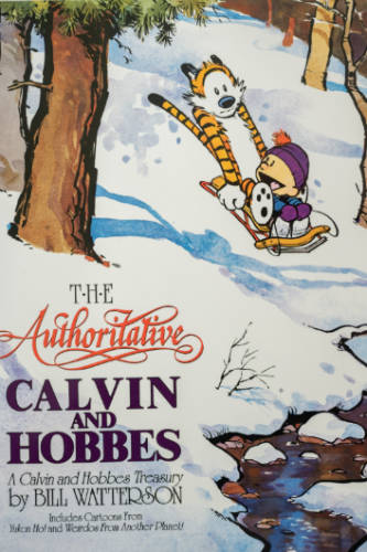 The original coy of Calvin and Hobbes cartoons found in Billy Ireland Cartoon Library & Museum