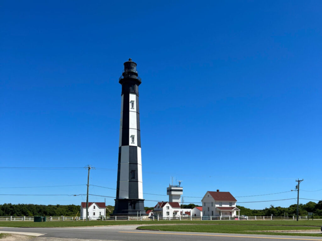 View of Cape Henry Lighthouse from a distance