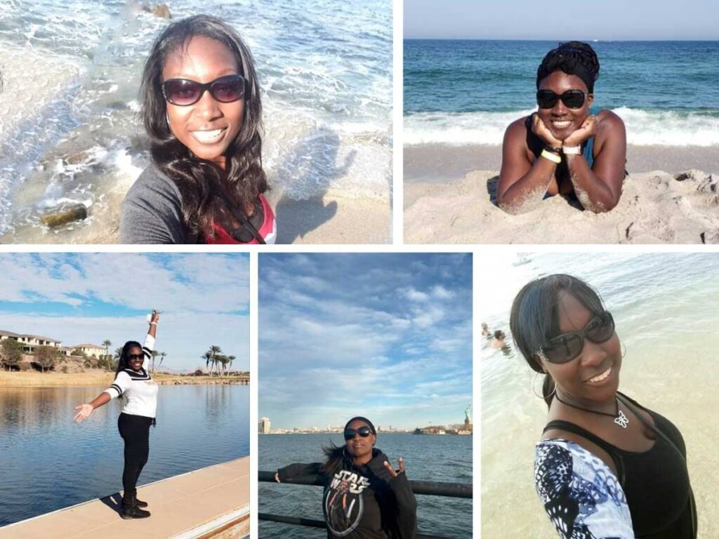 A photo collage of Cape May, New Jersey writer