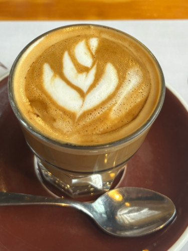 A cup of Cappuccino from 7g Cafe