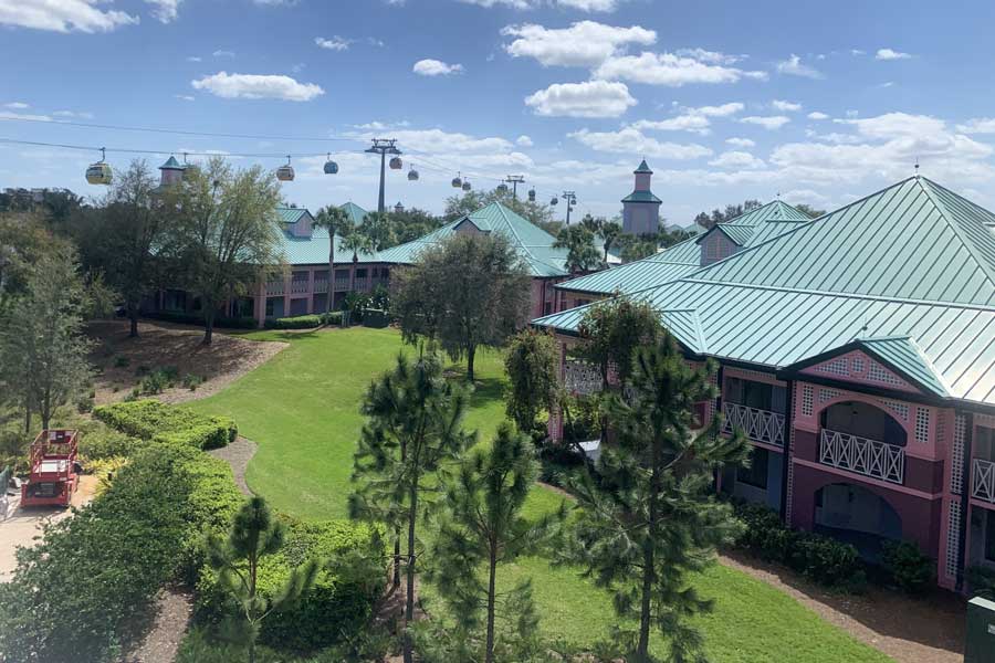 View from the Disney’s Caribbean Beach Resort