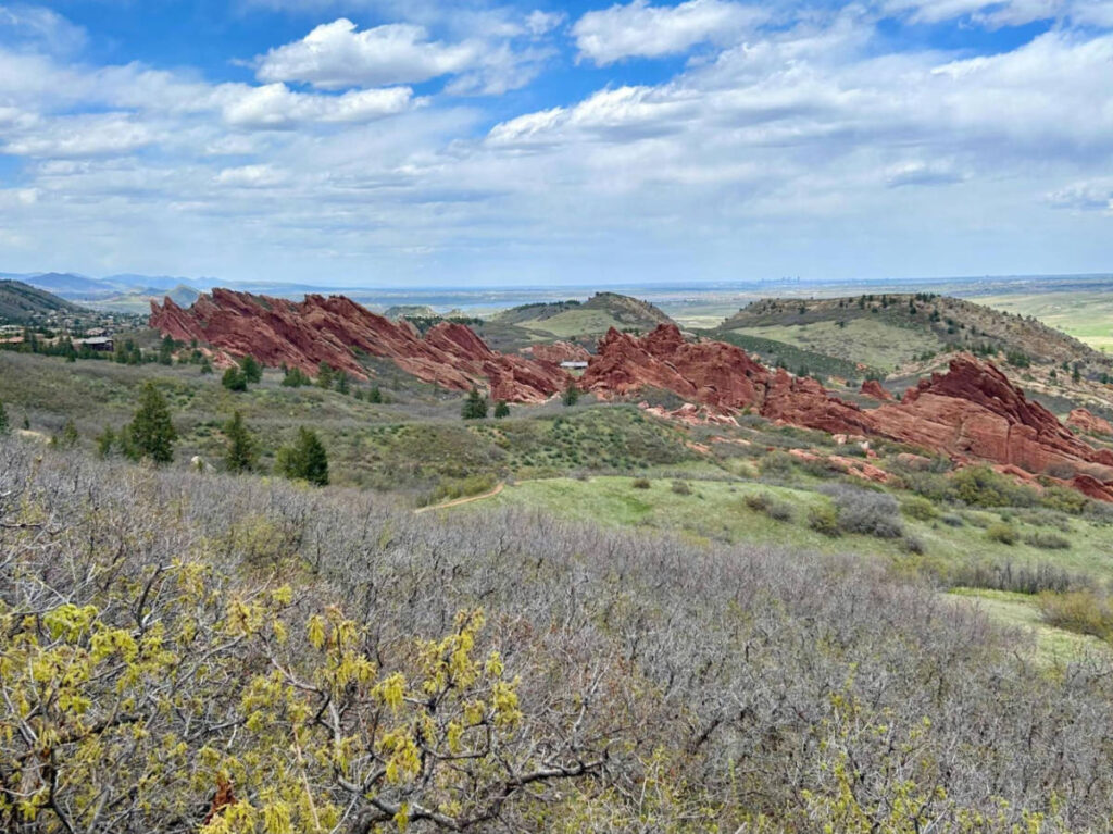 Scenic view at the top of Carpenter Peak