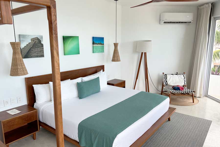 View from a bedroom in Casa Altamar