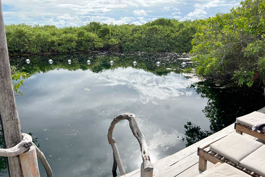 Relaxing view of nature in Casa Teka